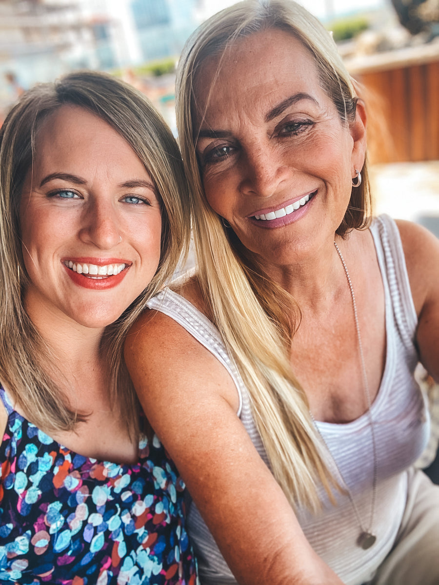me and my mom back in 2020