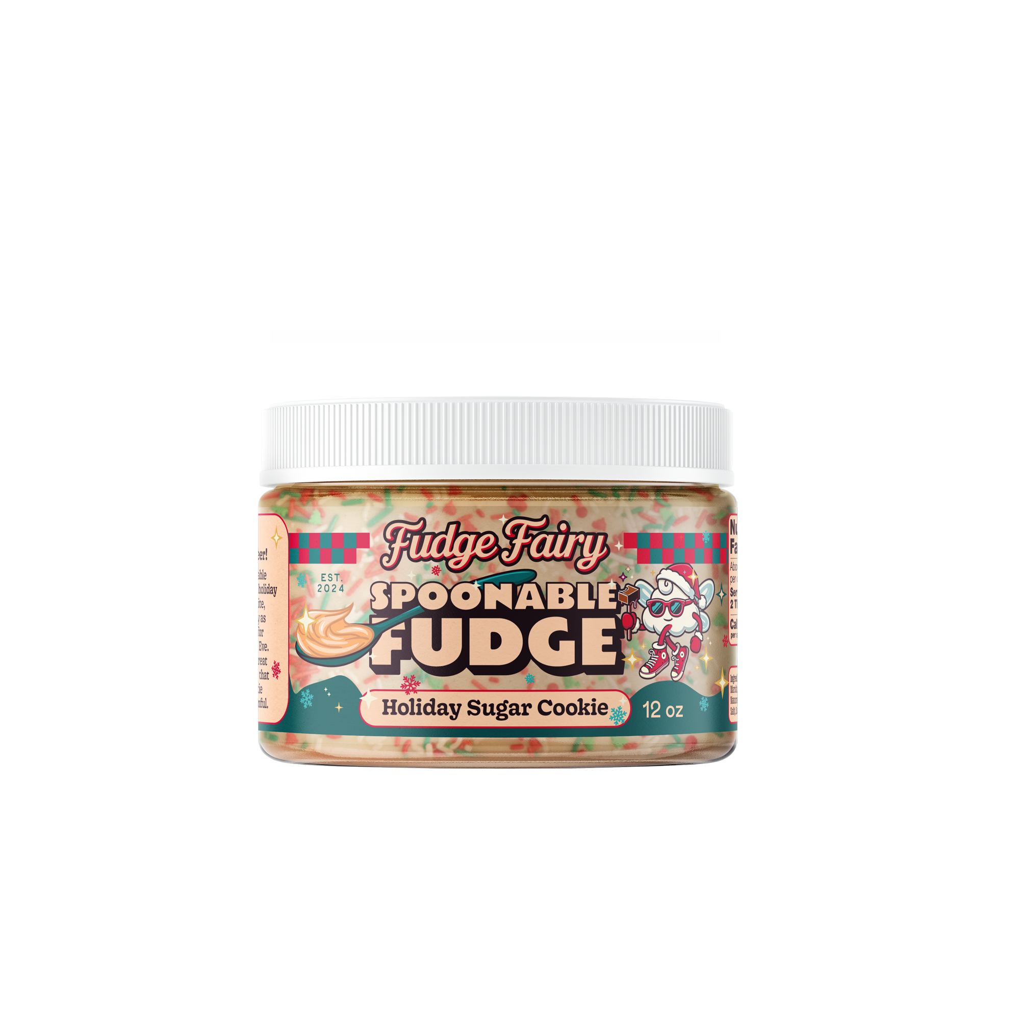 Holiday Sugar Cookie Fudge